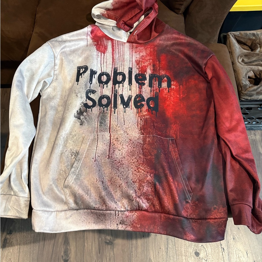 Graphic Hoodie “Problem Solved”